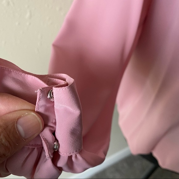 Vintage Appleseed’s Woman’s pink Blouse pullover - Picture 9 of 13